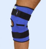 Ортез на колено разъемный с металлическими шарнирами ORTO
