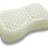 Подушка ортопедическая из латекса с выемкой и массажным верхом