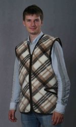 Теплый жилет из овечей шерсти Оксфорд