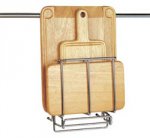 Подставка для 3-х разделочных досок (в комплекте 3 деревянные доски) подвесная