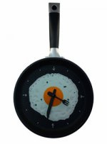 Часы настенные яичница