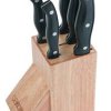 Набор из 5-ти кухонных ножей на подставке КС2558