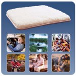 Подкладка на сиденье из овечей шерсти