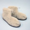 Бабуши овечьи (с войлочной подошвой)