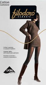 Теплые колготки Коттон Кашемир Filodoro