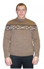 Мужской свитер с узором