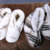 Пушистые сапожки с верблюжьей шерстью