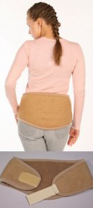 Меховой пояс из верблюжьей шерсти