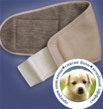 Мягкий пояc из натуральной собачьей шерсти