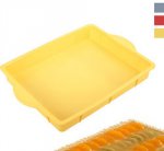 Форма силиконовый лист для выпечки глубокий, 30х24 см