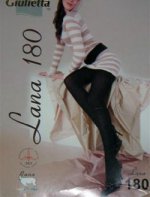 Теплые шерстяные колготки Лана 180 Guilietta