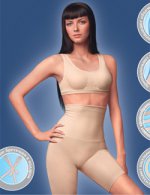 Шорты-полубоди с корригирующим эффектом Shape control