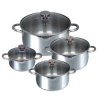 Кухонный набор из 4-х кастрюль с крышками MARTA 2949
