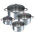 Кухонный набор из 4-х кастрюль с крышками MARTA 2949