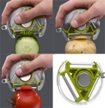 Бытовая овощечистка 3 в 1