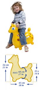 Мяч попрыгунчик Жираф