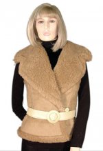 Жилетка шерстяная верблюжая (автоледи)