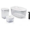 Вакуумные контейнеры для еды 2,7л + 1,3л + 0,5л с насосом в наборе Dafi Set3extra