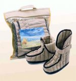 Домашние сапожки стеганные шерстяные противогрибковые